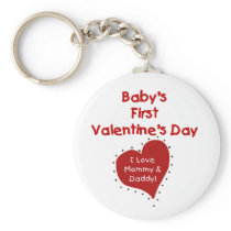 Red Heart Mummy and Daddy Valentine