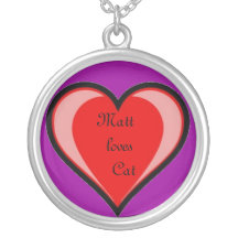 Red Heart Neckalce Jewelry