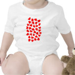 Red Heart Pattern Shirt