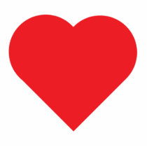 Red Heart Photo Sculptures
