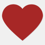Red heart stickers