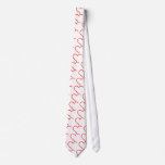 Red heart custom tie