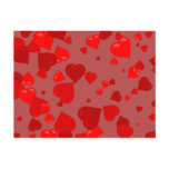 Red Hearts postcards