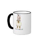 Red Heeler Backing Sheep Coffee Mugs