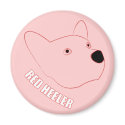 Red Heeler magnets