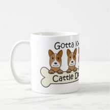Red Heelers Caneca