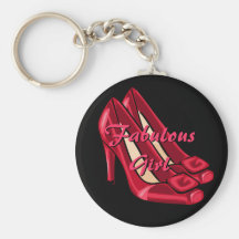 Red Heels Keychain