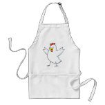 Red Hen Cartoon aprons
