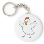 Red Hen Cartoon Key Chain