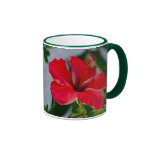 Red Hibiscus Coffee Mugs