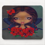 "Red Hibiscus Fairy" usepad