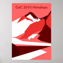 Red Himalaya Posters