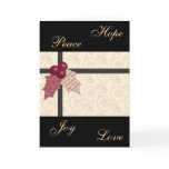 Red Holly Greeting Card