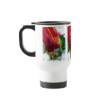 Red Honeysuckle Commuter Mug - White