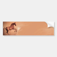 RED HORSE BUMPER STICKERS
