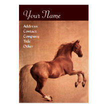 RED HORSE Monogram Business Card