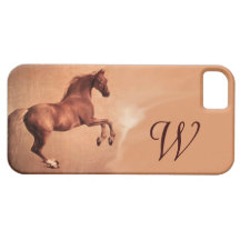 RED HORSE Parchment Monogram