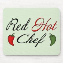 Red Hot Chef Mousemat