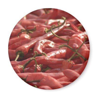 Red hot Chilli magnet by Rainmountain