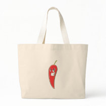 Red Hot Chilli Peppers T Shirt Cartoon Canvas Bags