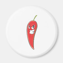Red Hot Chilli Peppers T Shirt Cartoon Fridge Magnet