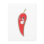 Red Hot Chilli Peppers T Shirt Cartoon postcards