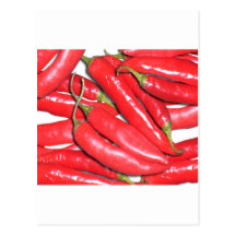 Red hot Chilli Post Cards