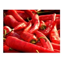 Red hot Chilli Post Cards