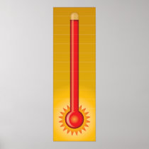 Red Hot Goal Thermometer
