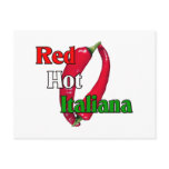 Red Hot Italiana (Italian) Postcard