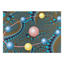 Red-hot nucleus photo custom invites