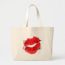Red Hot Rock Diva Lips I Bag
