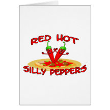 Red Hot Silly Peppers Cards
