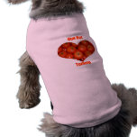 Red Hot Tomato Heart pet clothing