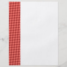 Red Houndstooth Flyer