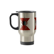 Red Hourglass Spider Mugs