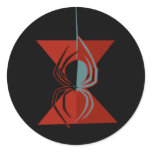 Red Hourglass Spider stickers