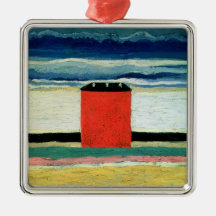 Red House, 1932 Christmas Tree Ornament