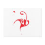 Red Ink Character Post Cards