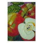 Red Jonagold Apples Note Card