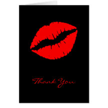 Red Kiss Card