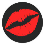 Red Kiss stickers