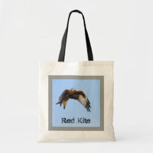 Red Kite Canvas Bags