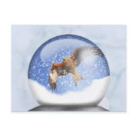 Red Kite in a Globe Postcard