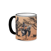 Red Kites in the Wooded Landscape Mug