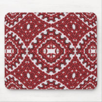 Red Knotted Mouse Pads