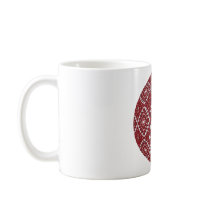 Red Knotted Mug