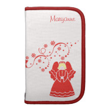 Red Lace Angel Planners