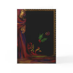 Red Lady - Blank Greeting Card