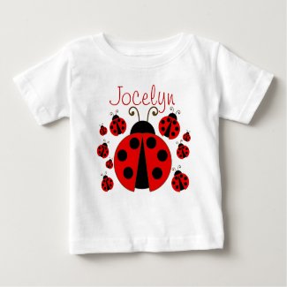 Red Ladybug Infant T-Shirt